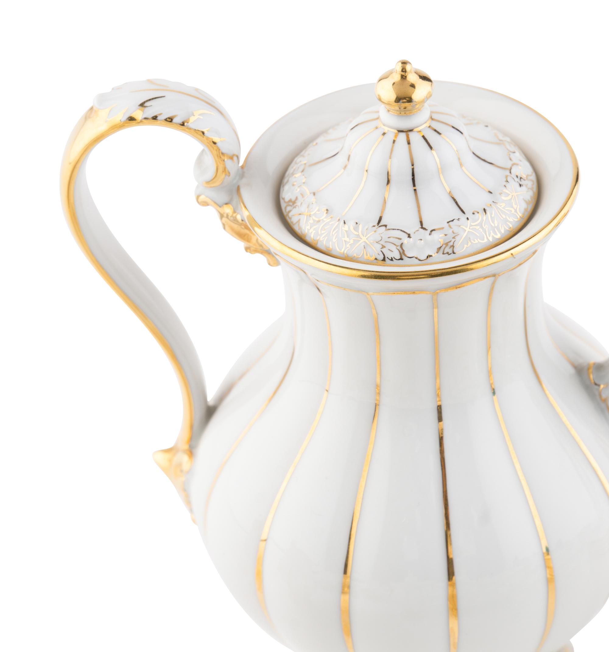 A Meissen Porcelain Coffee Service