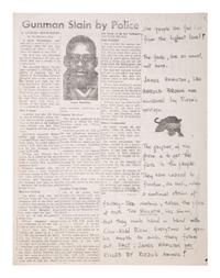 [CIVIL RIGHTS]. A pair of flyers denouncing Philadelphia Police Commissioner Frank Rizzo.