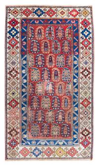 A Caucasian Wool Rug 5 feet 5 inches x 3 feet 3 inches. — FIRST HALF 20TH CENTURY