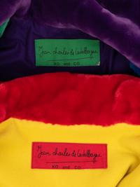 Two Jean de Castelbajac Plush Coats, 1990s