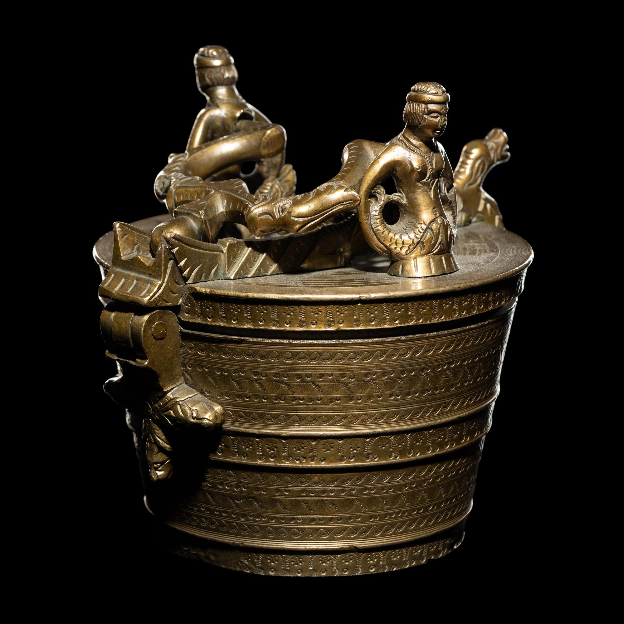 A Nuremberg Brass Insert Weight Set