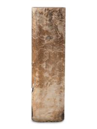 A Crystalline Hardstone Oval Pedestal