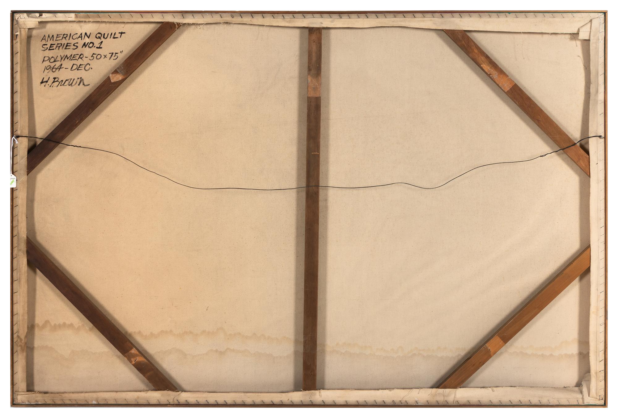 American Quilt Series No. 1, 1964
