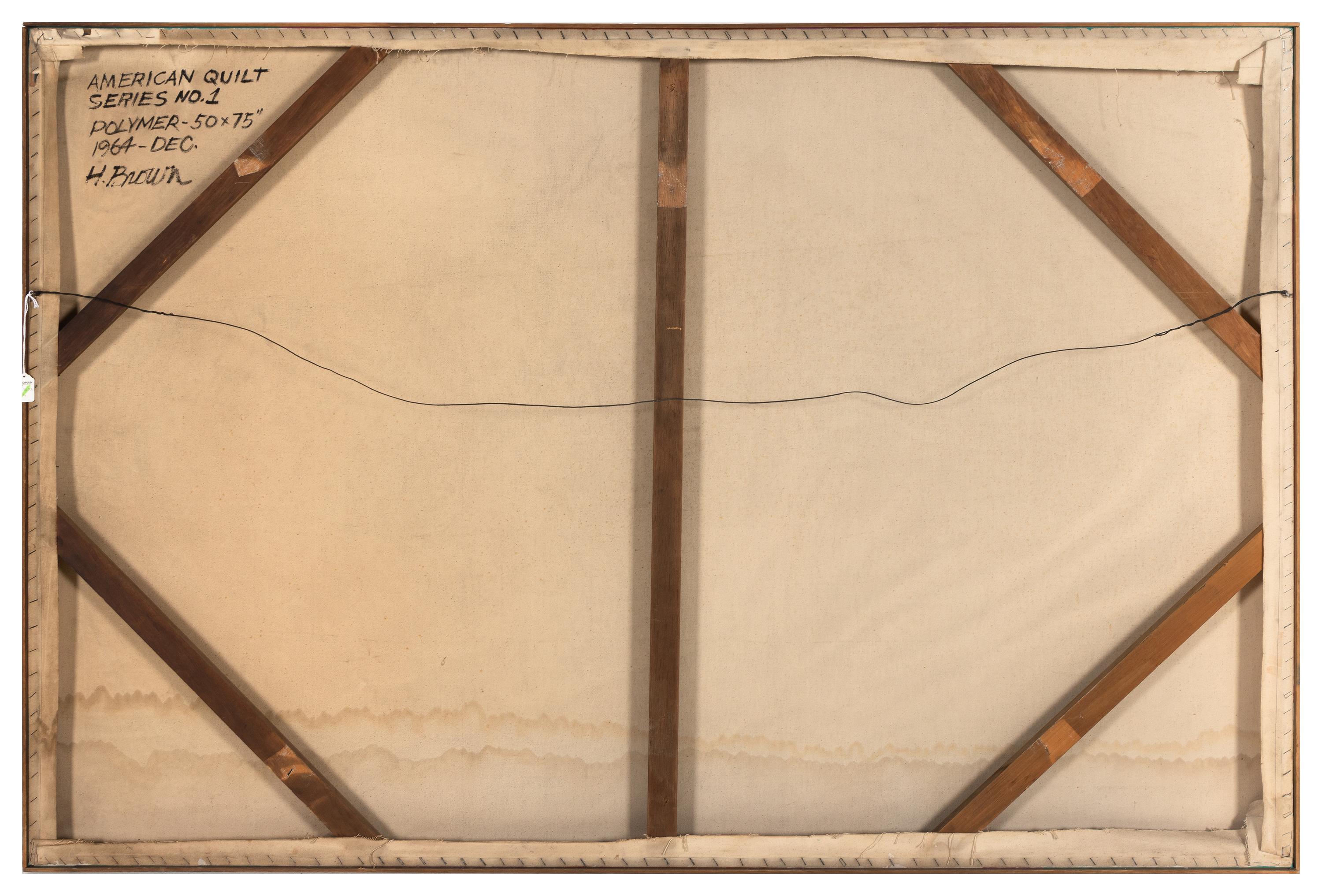 American Quilt Series No. 1, 1964