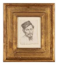 Portrait of a Bearded Man Wearing a Hat