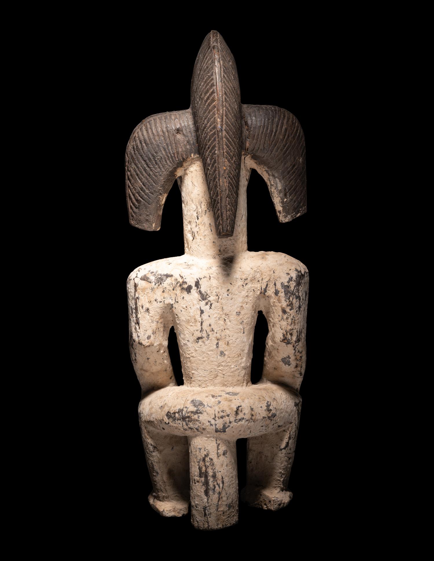 Two Punu Wood Figures