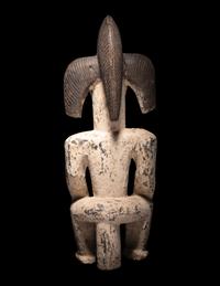 Two Punu Wood Figures