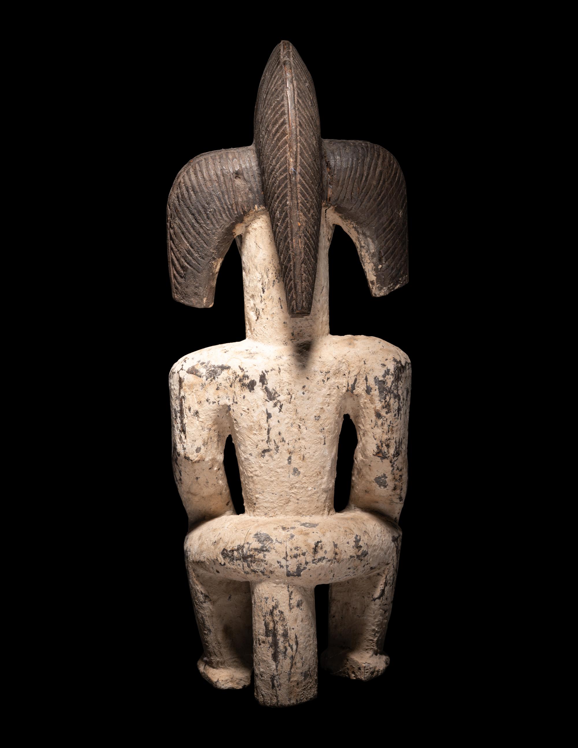 Two Punu Wood Figures