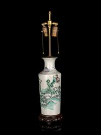 A Chinese Famille Rose Porcelain Vase