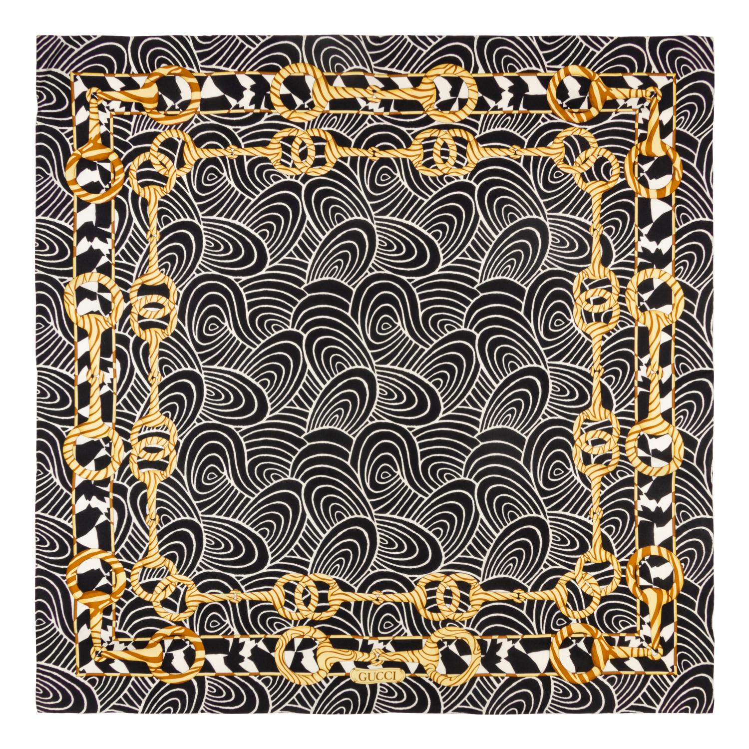 Gucci, Four Silk Scarves