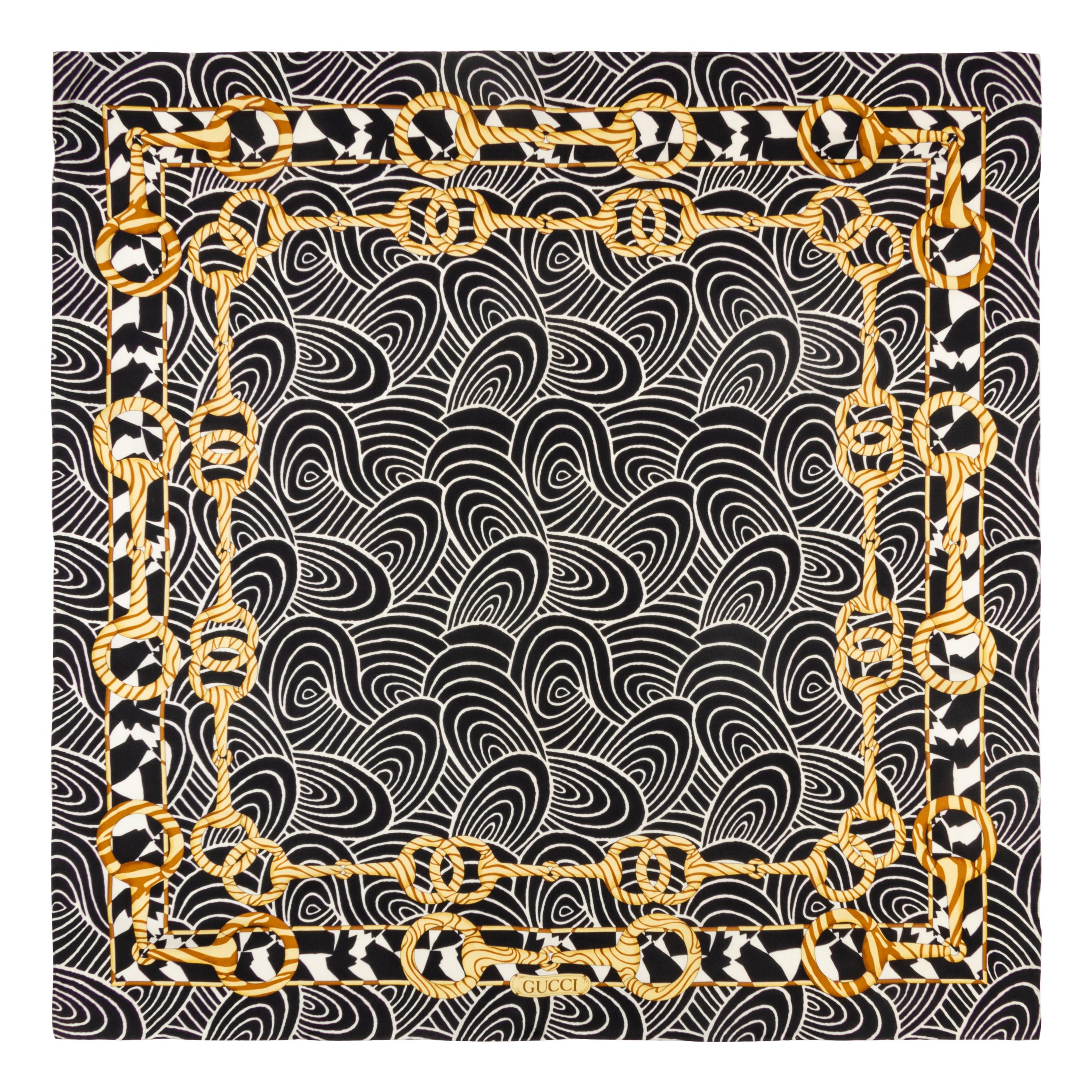 Gucci, Four Silk Scarves