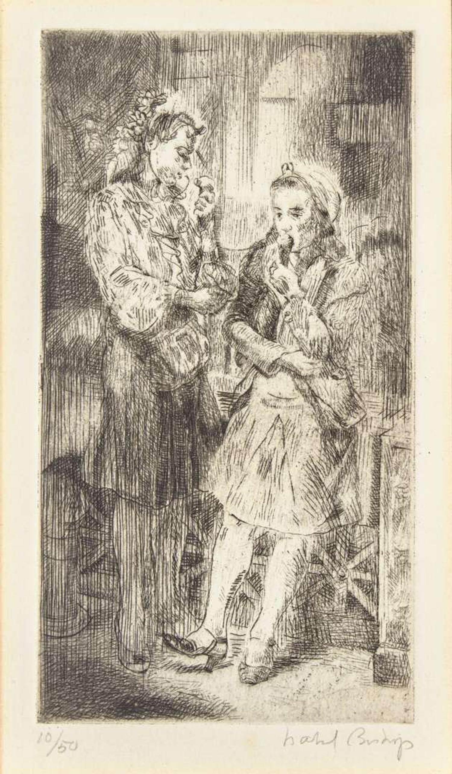 Isabel Bishop (American, 1902-1988) - Eight Scenes of Everyday Women (8)