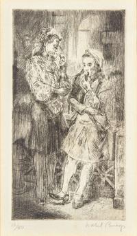 Isabel Bishop (American, 1902-1988) - Eight Scenes of Everyday Women (8)