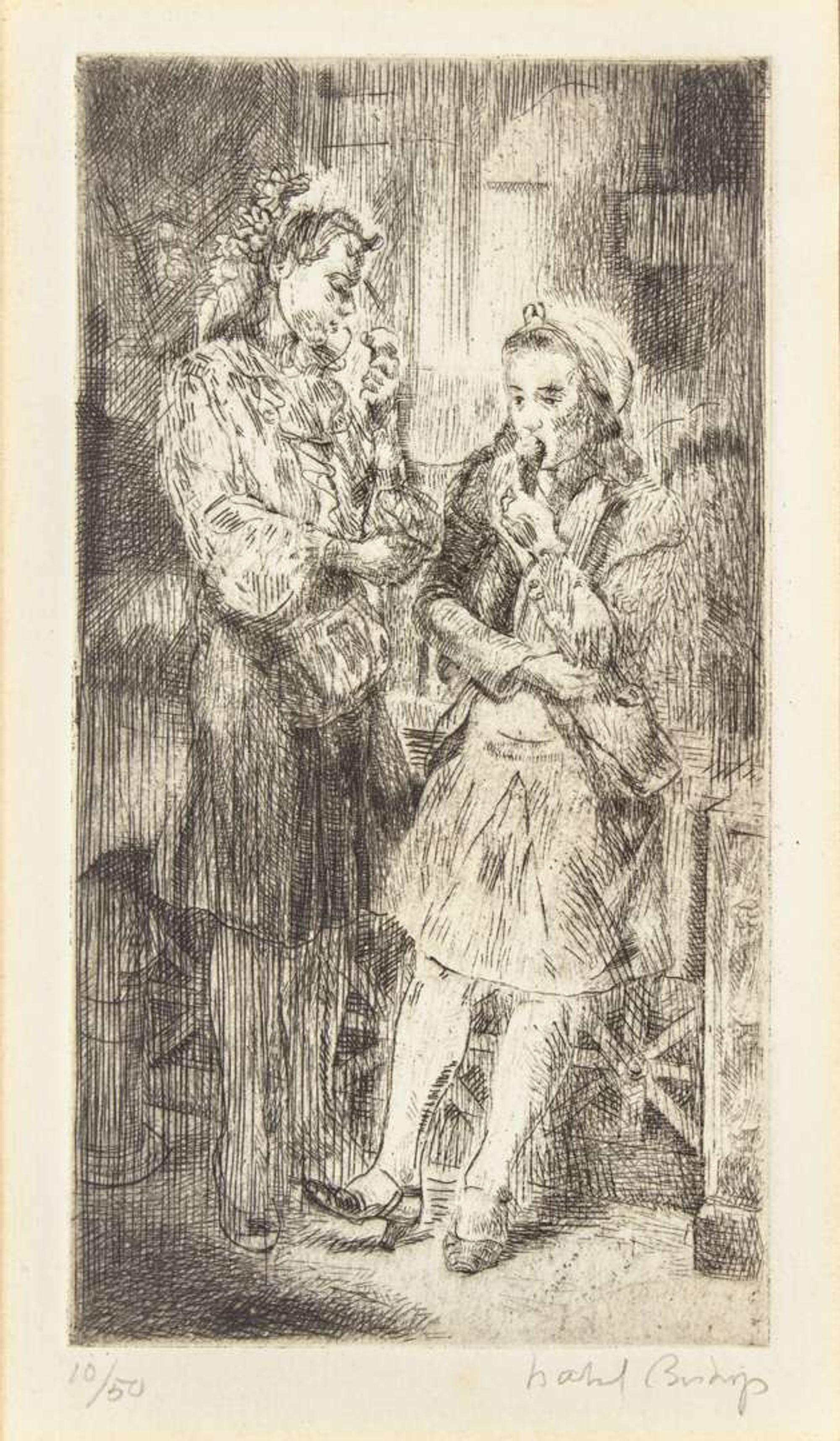 Isabel Bishop (American, 1902-1988) - Eight Scenes of Everyday Women (8)