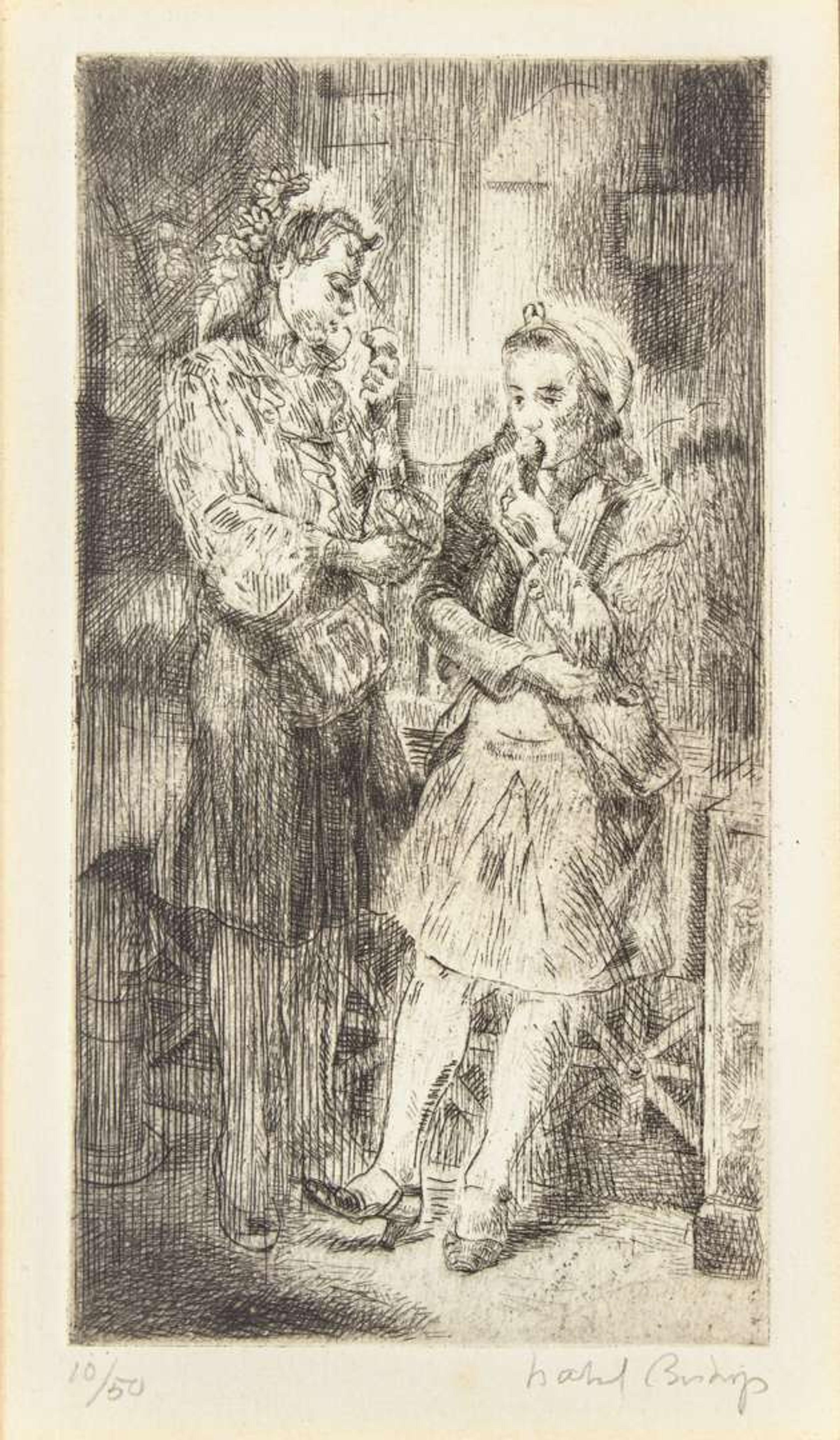 Isabel Bishop (American, 1902-1988) - Eight Scenes of Everyday Women (8)
