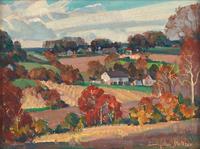 Arthur Meltzer (American, 1893-1989) — Fall Landscape