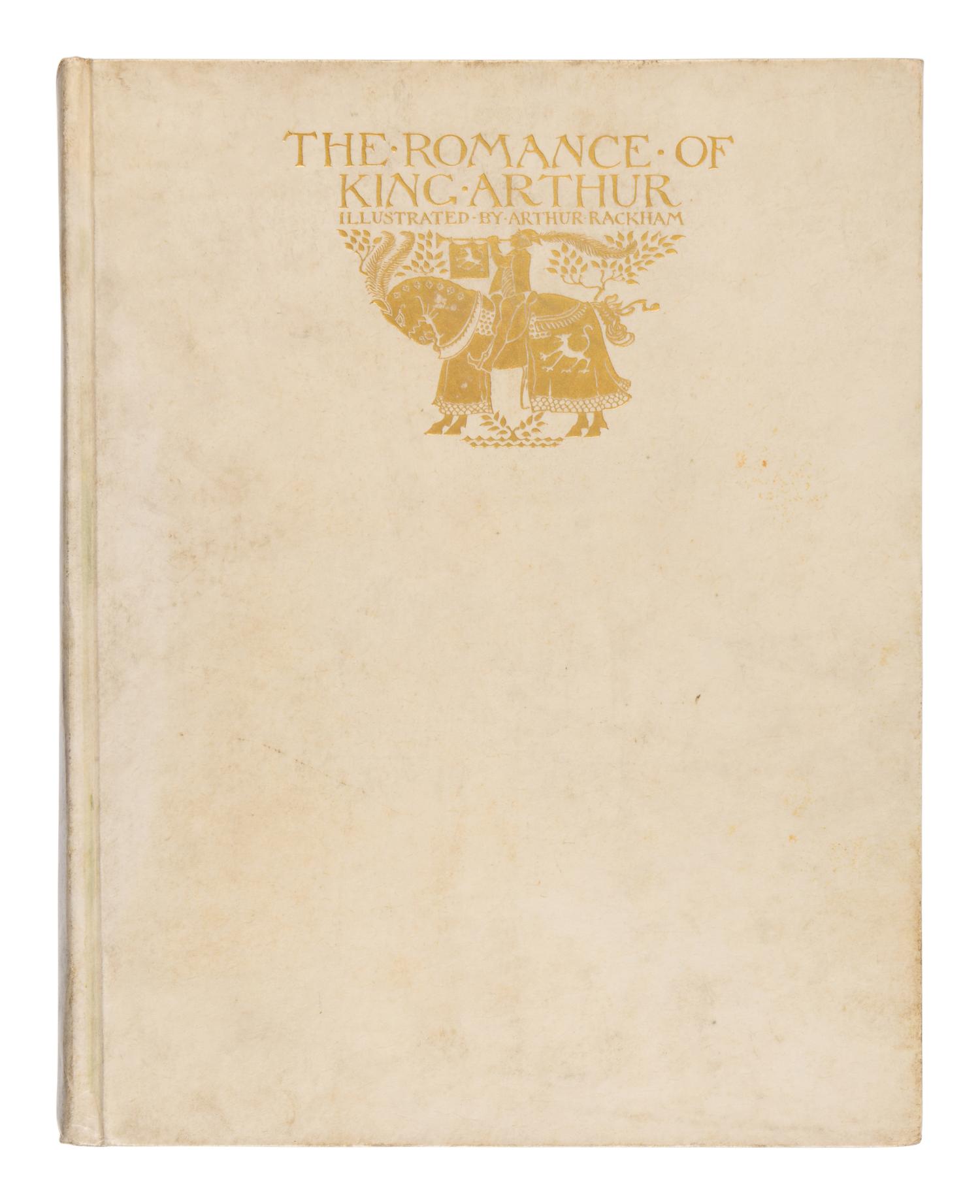 [RACKHAM, Arthur (1867-1939)]. MALORY, Thomas, Sir (ca. 1400-ca. 1470). The Romance of King Arthur and His Knights of the Round Table . London: MacMillan and Co., 1917.