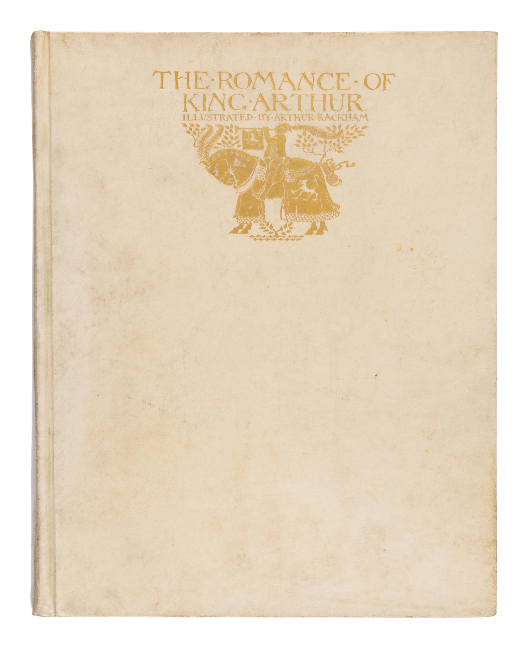 [RACKHAM, Arthur (1867-1939)]. MALORY, Thomas, Sir (ca. 1400-ca. 1470). The Romance of King Arthur and His Knights of the Round Table . London: MacMillan and Co., 1917.