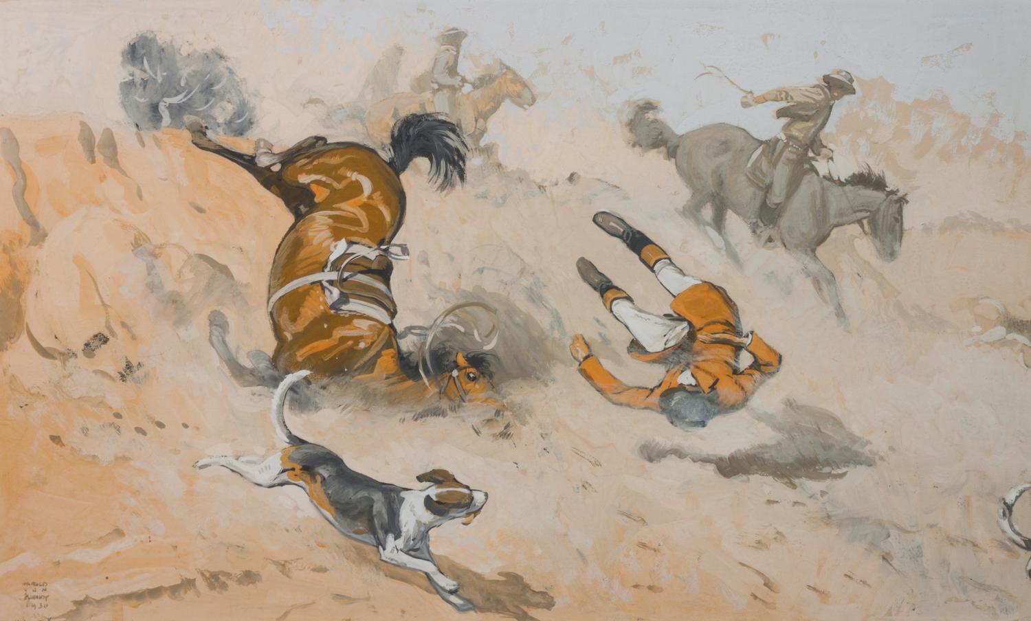 English Saddle Spill