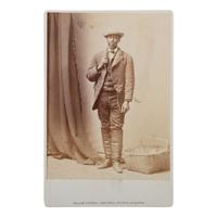 [African Americana] Yale College Photo Album of Faculty and Students, incl. African American Worker