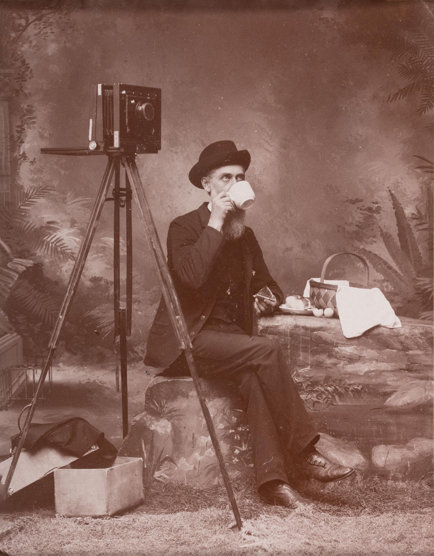 [CIVIL WAR]. A group of 4 photographs of Civil War drummer Newton Heston Mack, 153rd Pennsylvania Infantry, including Civil War and occupational views.