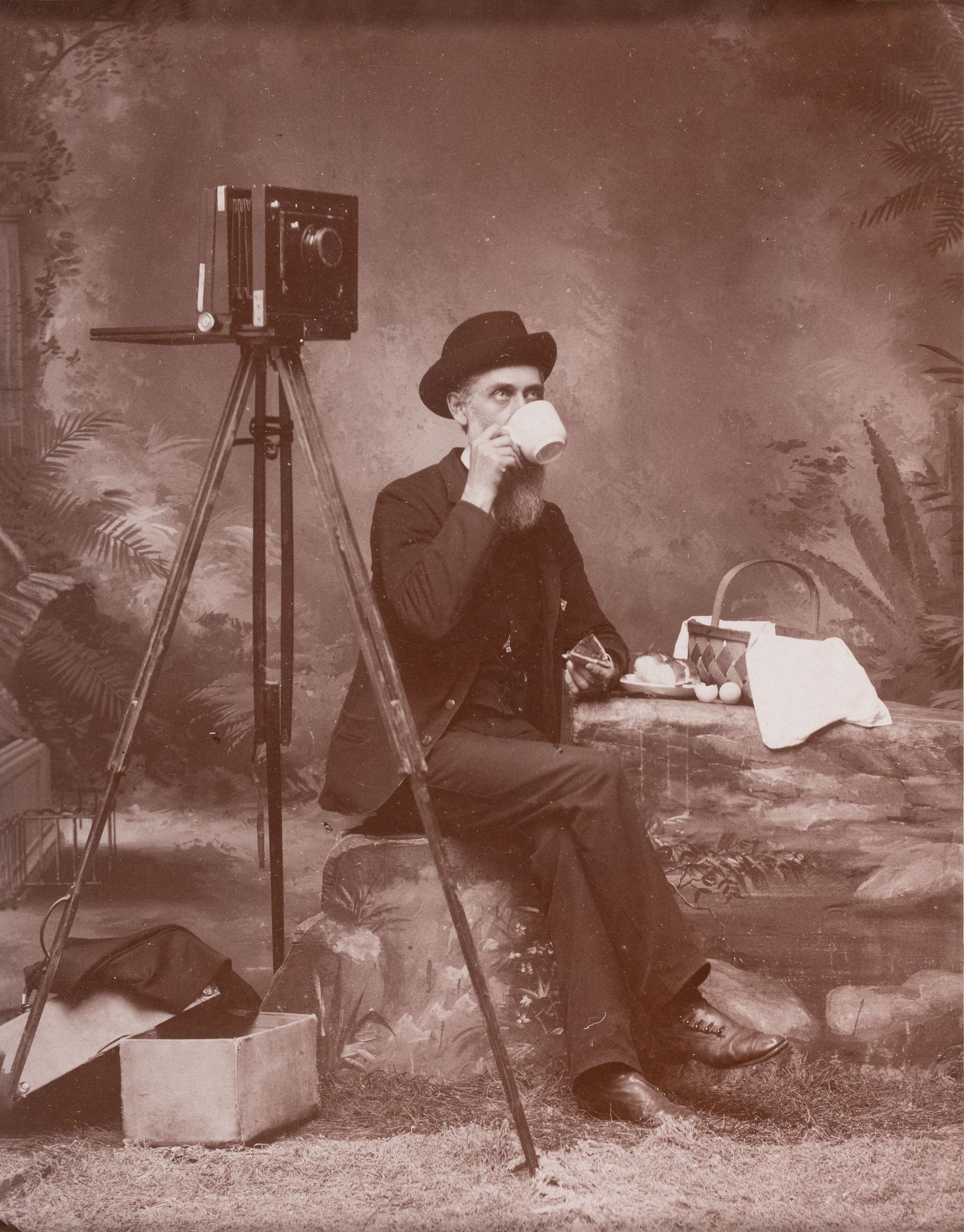 [CIVIL WAR]. A group of 4 photographs of Civil War drummer Newton Heston Mack, 153rd Pennsylvania Infantry, including Civil War and occupational views.
