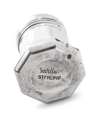 A Set of Sixteen Cartier Silver Casters