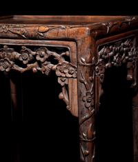A Pair of Chinese Rosewood Stands