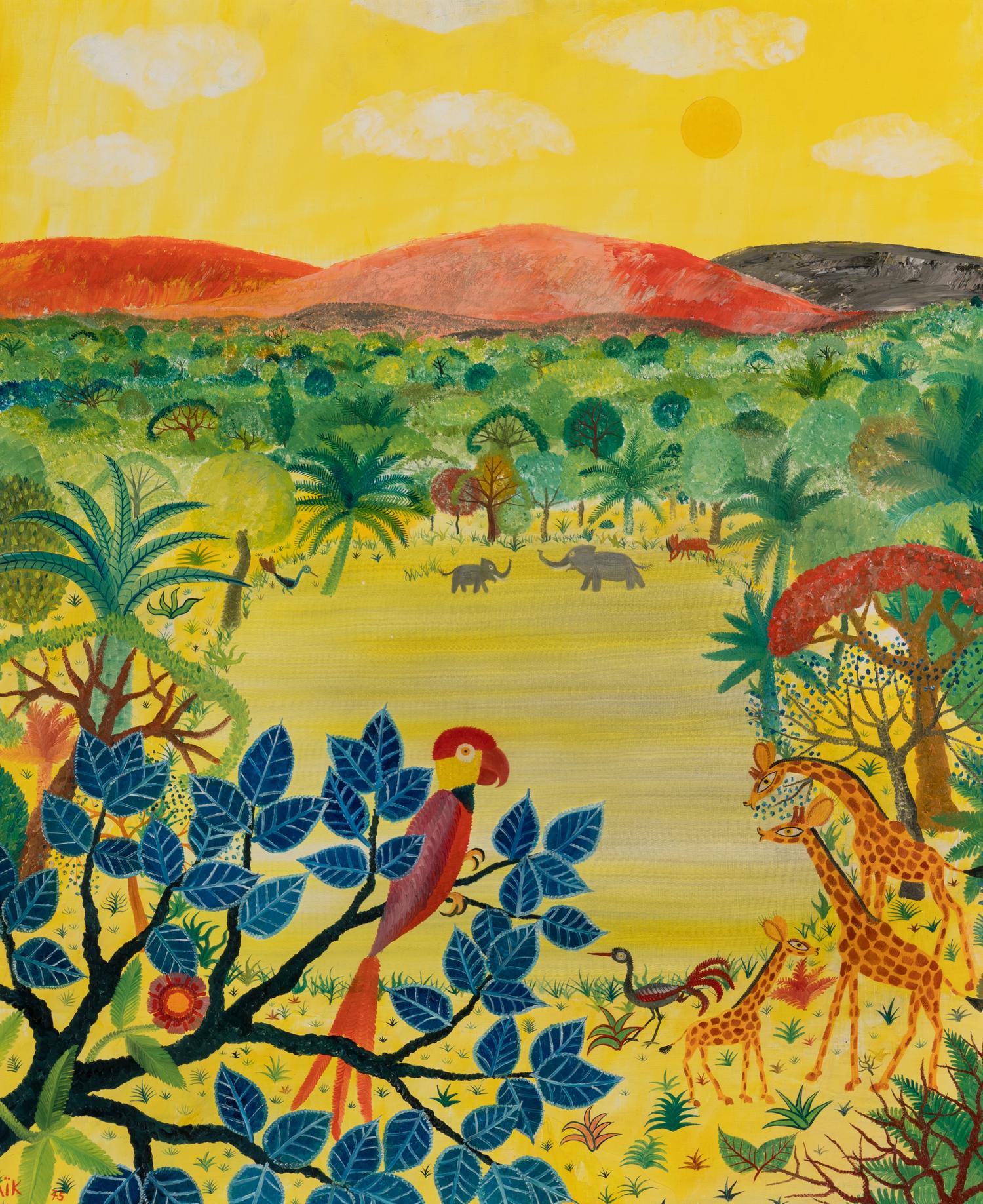 Près du lac, 1975