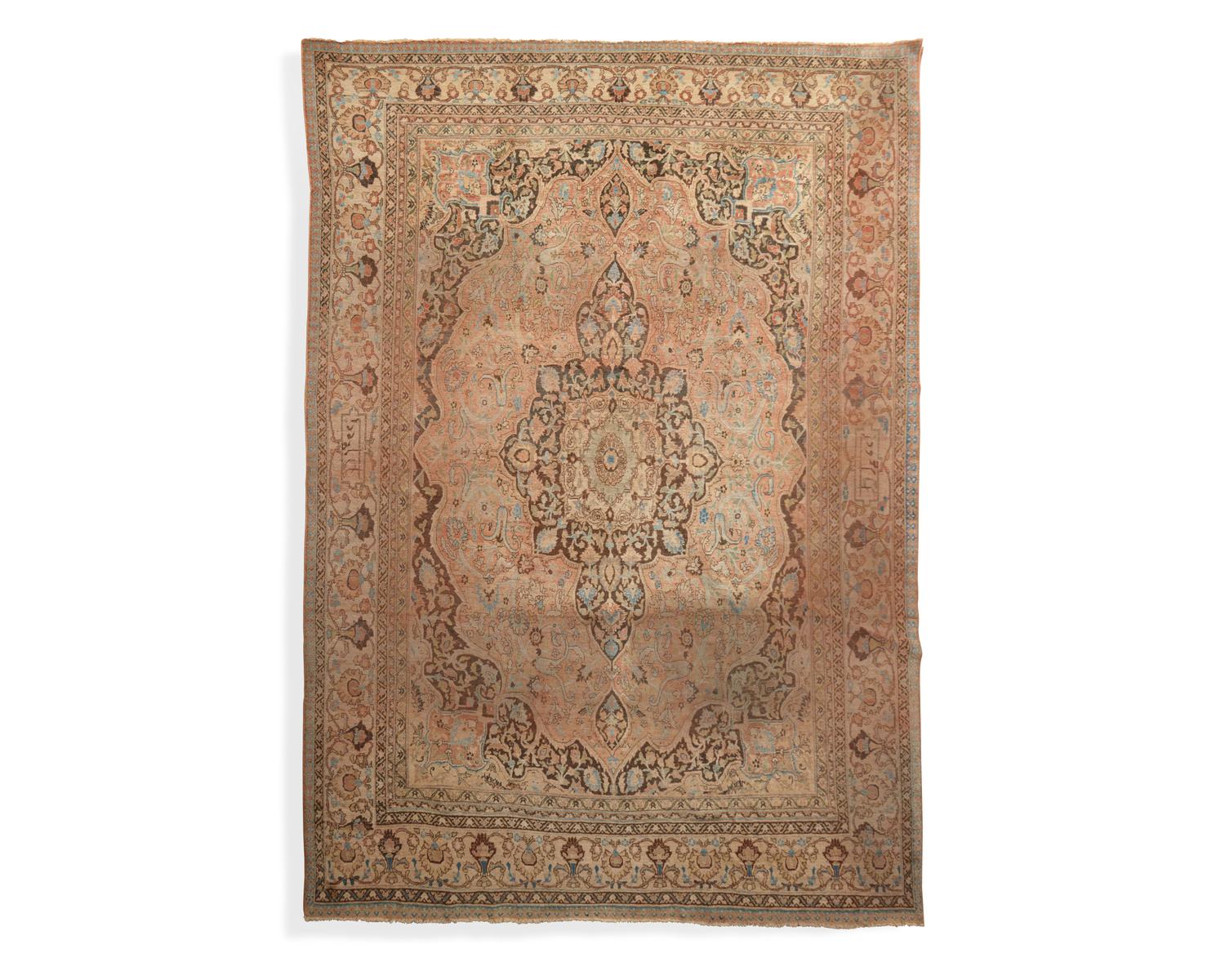 A Tabriz carpet, late 19th century