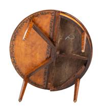 A George III Elmwood Flip-Top Game Table