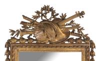 A Louis XVI Giltwood Mirror