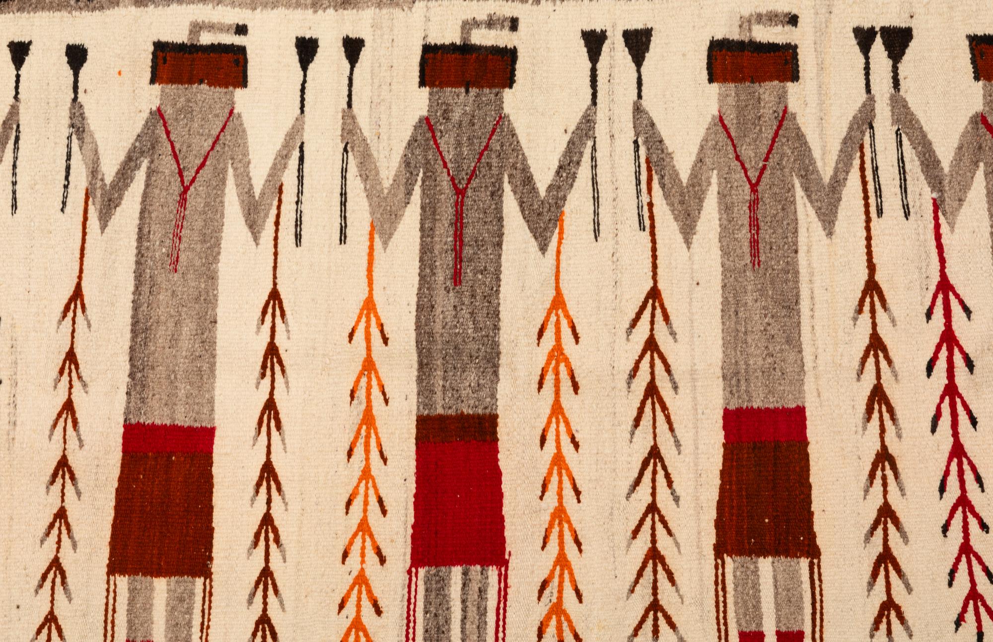 Navajo Gallup Yei Weaving / Rug