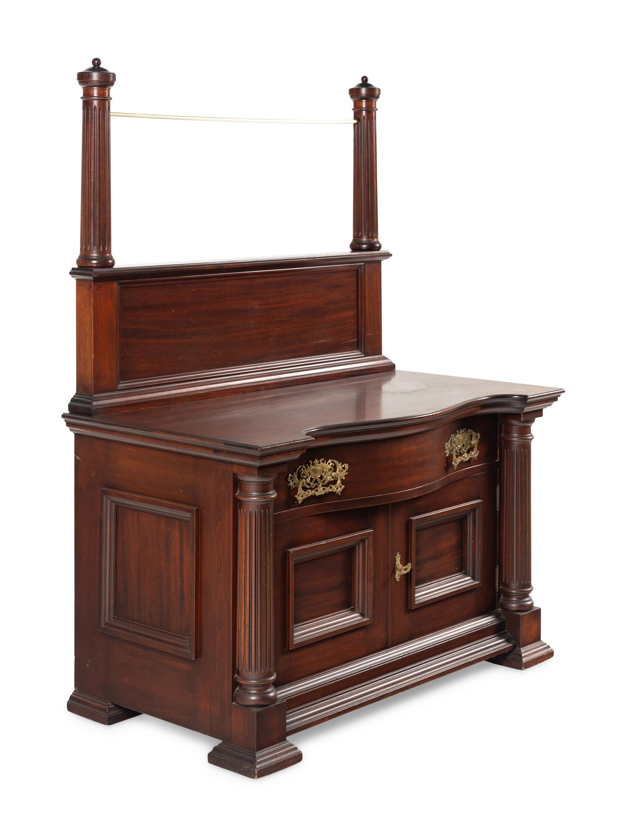 An American Classical Mahogany Bedroom Suite