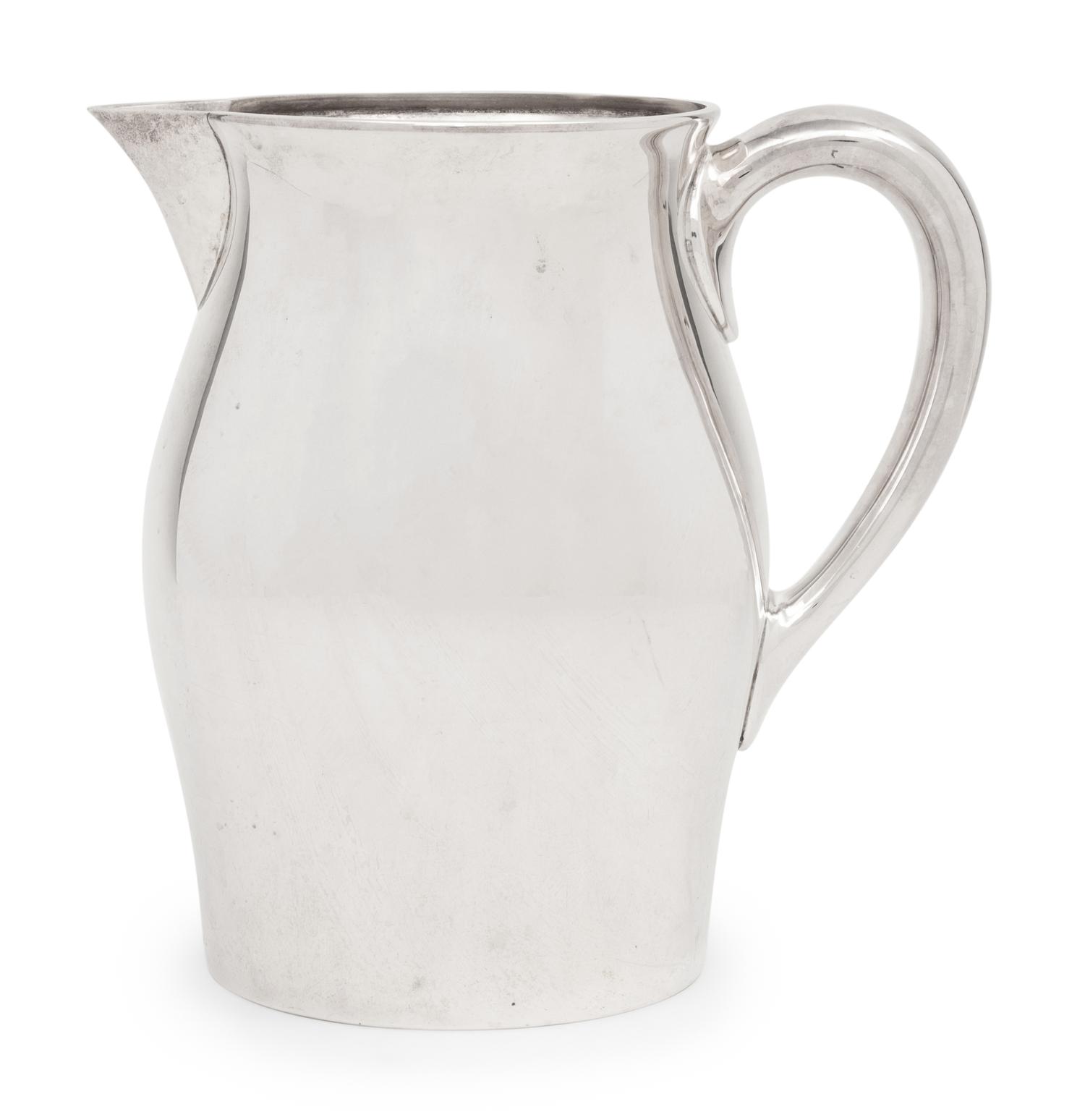 An American Silver Water Pitcher