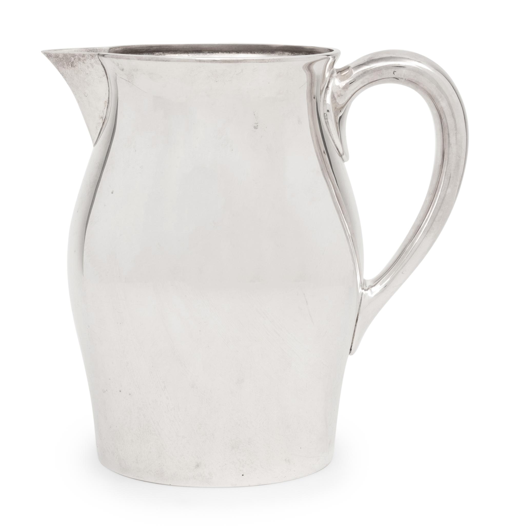 An American Silver Water Pitcher