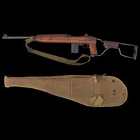**Inland U.S. M1A Type I Paratrooper Carbine with Sling and Drop Bag