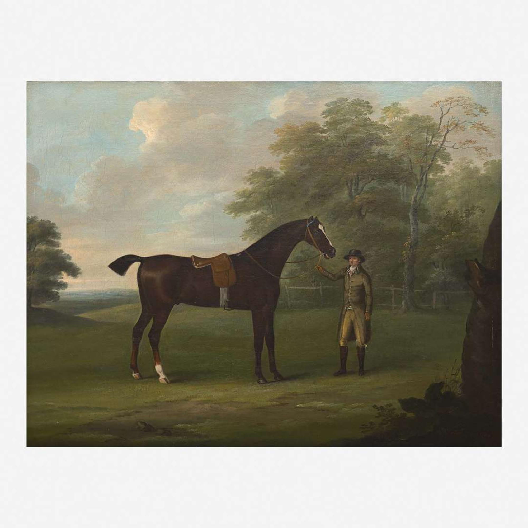 John Nost Sartorius (British, 1759–1828) Hunter and Groom