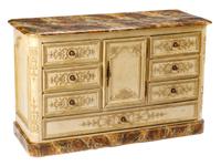 A Régence Painted Side Cabinet