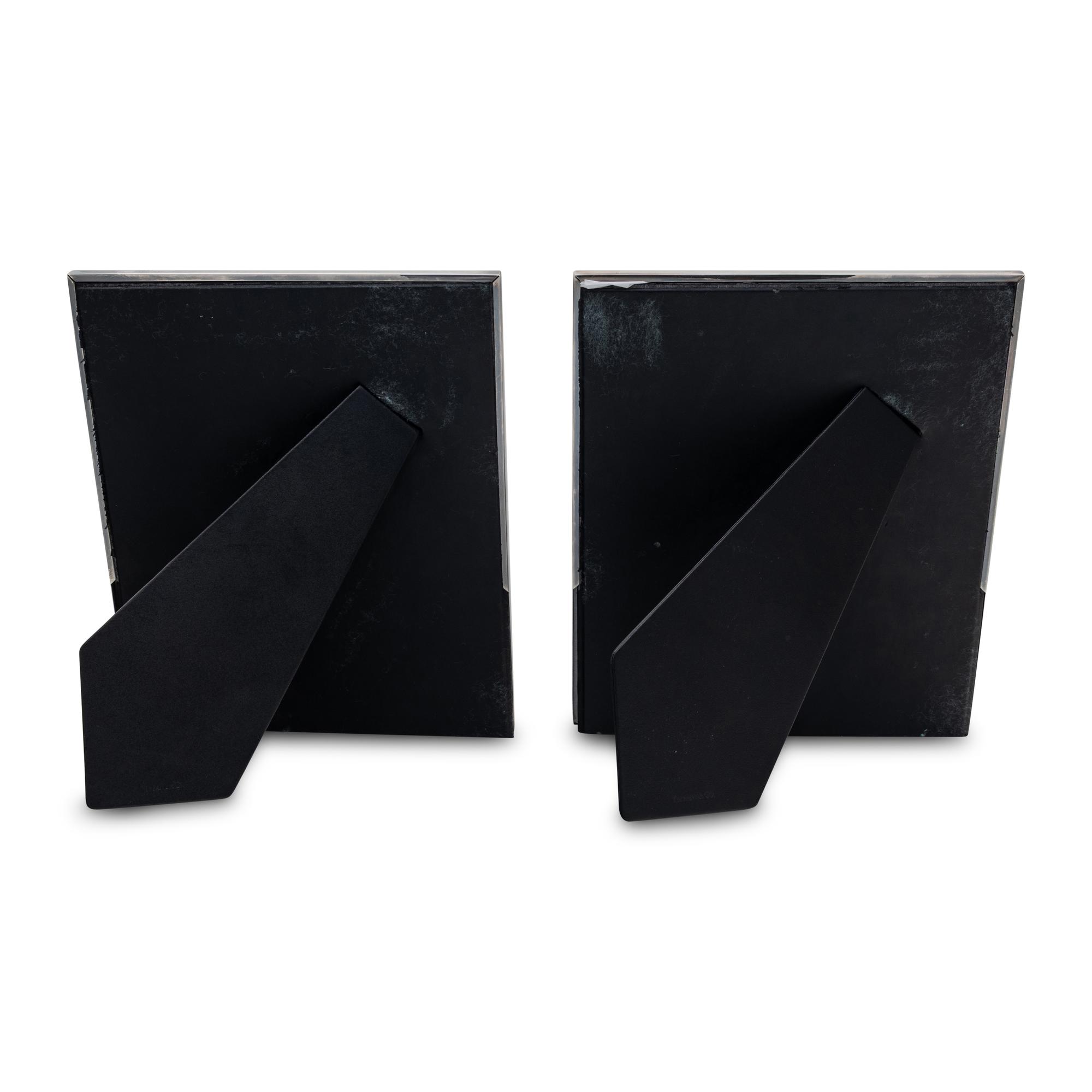 A Pair of Tiffany and Co. Silver Picture Frames