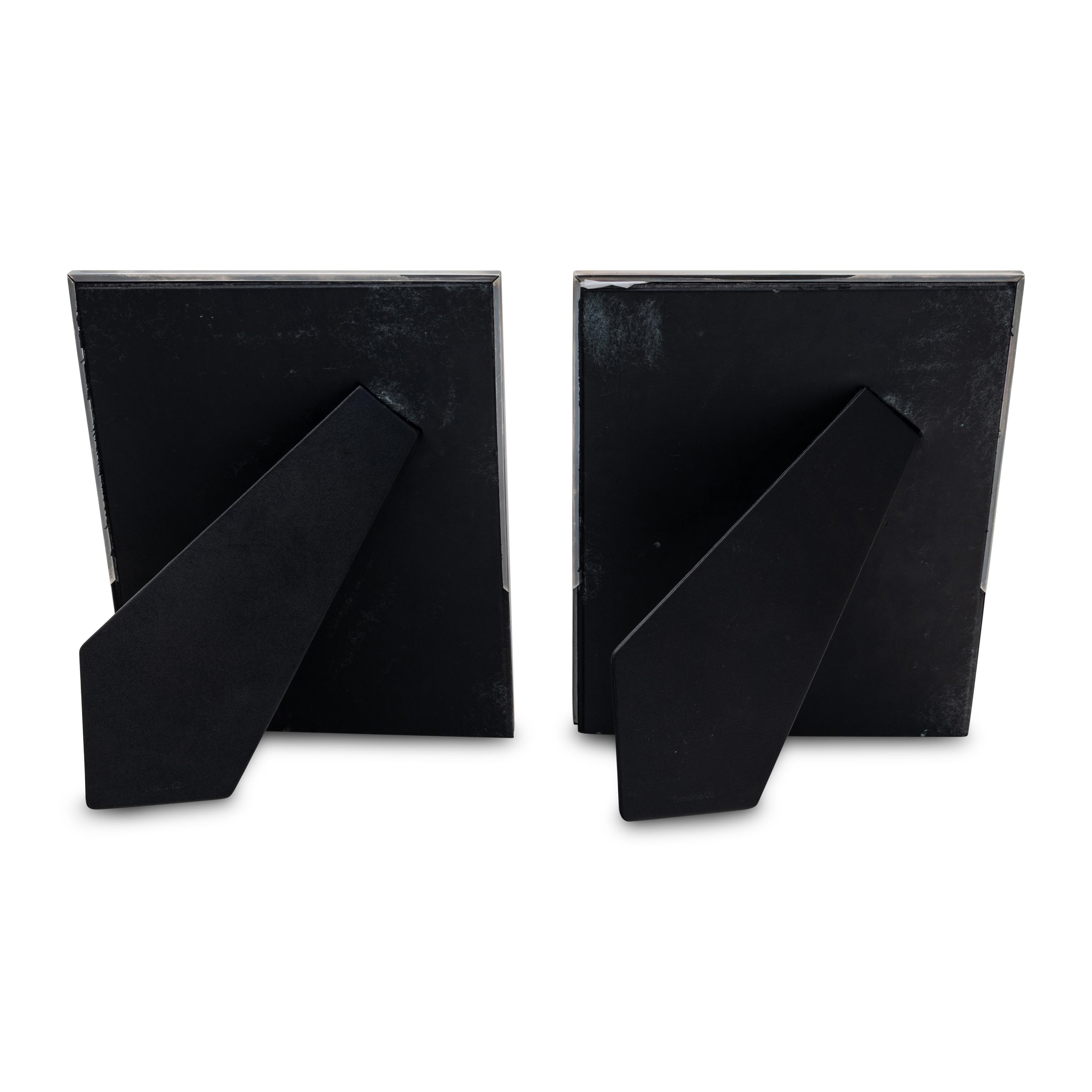 A Pair of Tiffany and Co. Silver Picture Frames