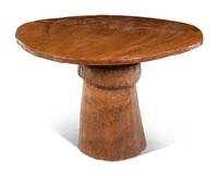 An African Primitive Wood Center Table
