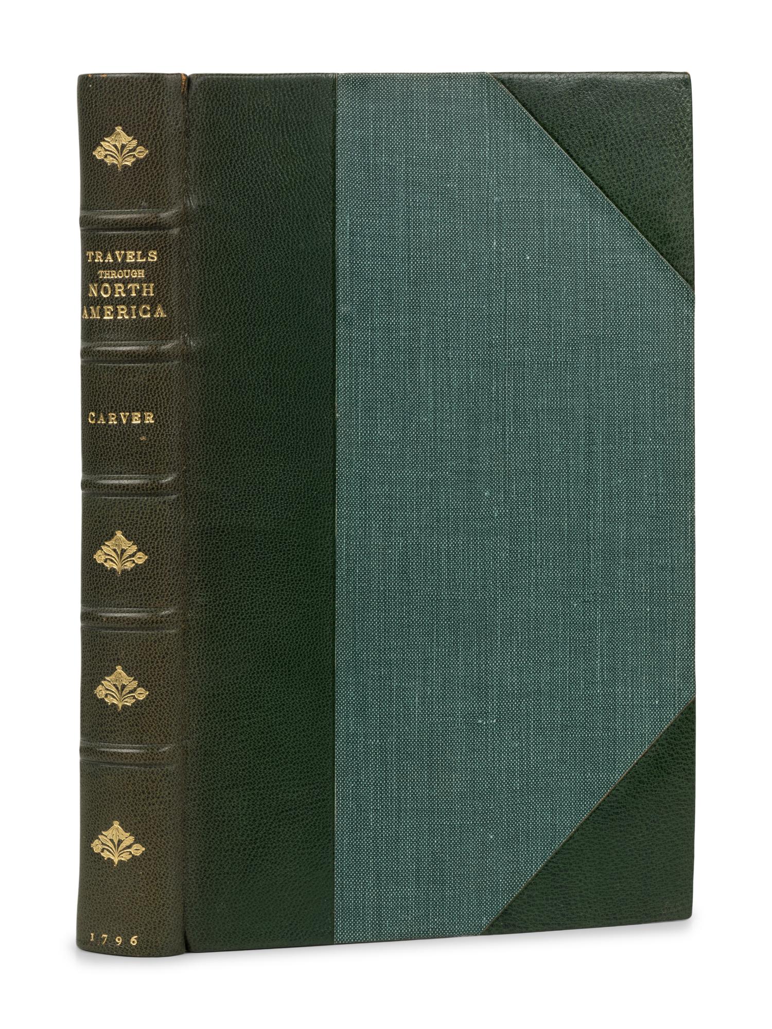 CARVER, Jonathan (1732-1780). Three Years Travels through the Interior Parts of North-America ....Philadelphia: Key & Simpson, 1796.