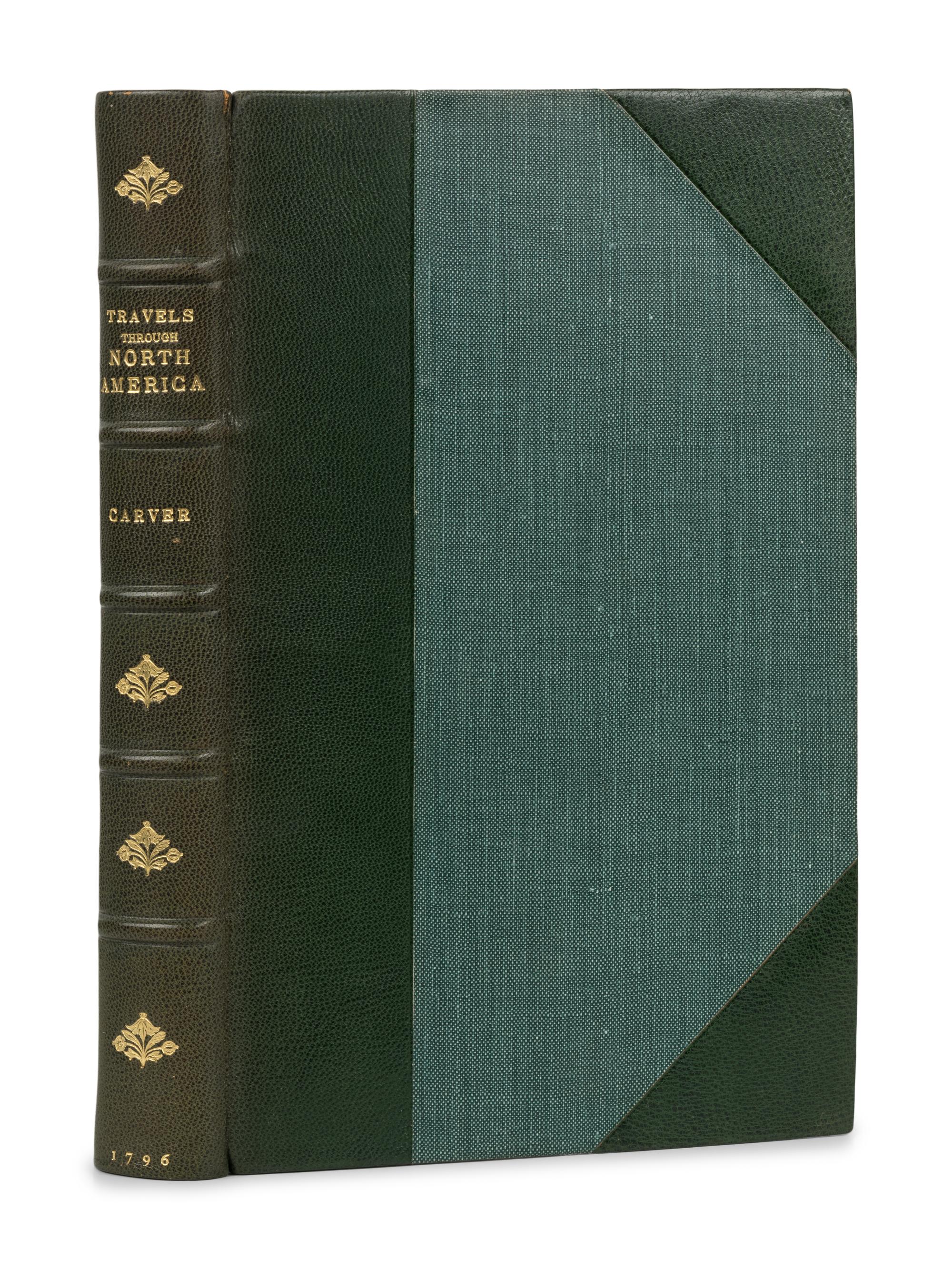 CARVER, Jonathan (1732-1780). Three Years Travels through the Interior Parts of North-America ....Philadelphia: Key & Simpson, 1796.