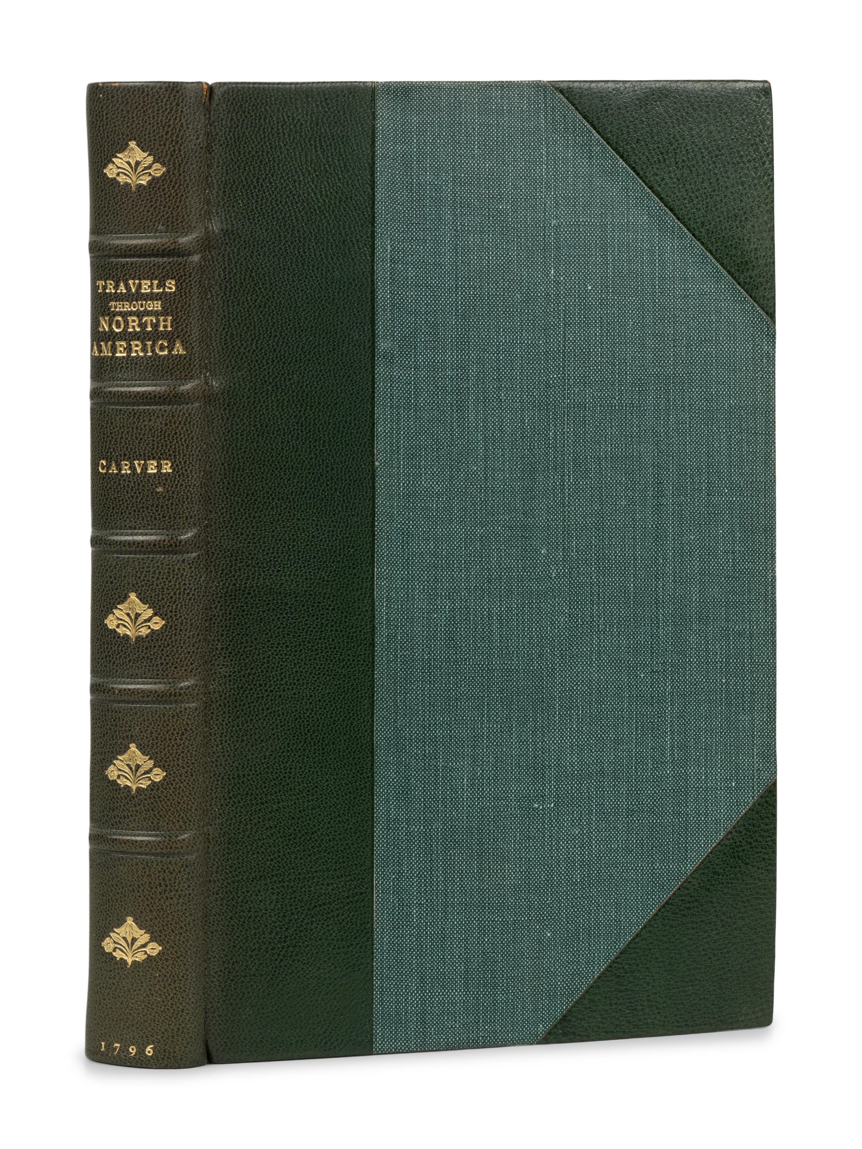 CARVER, Jonathan (1732-1780). Three Years Travels through the Interior Parts of North-America ....Philadelphia: Key & Simpson, 1796.