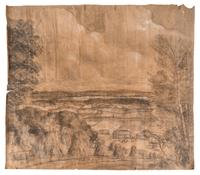 Wisconsin Farm Scene (Study), c. 1941