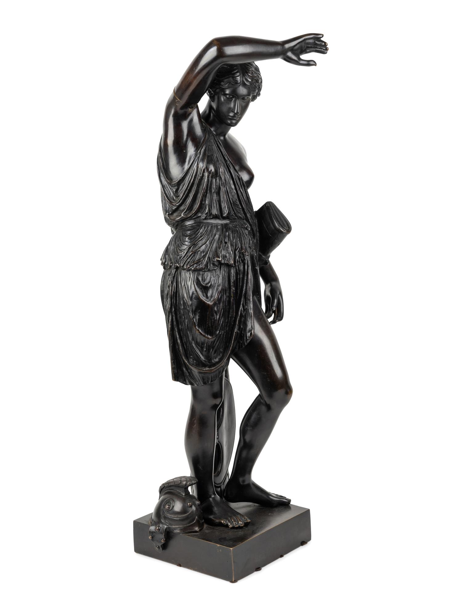 A Continental Bronze Figure of the "Mattei Type" After Phidias