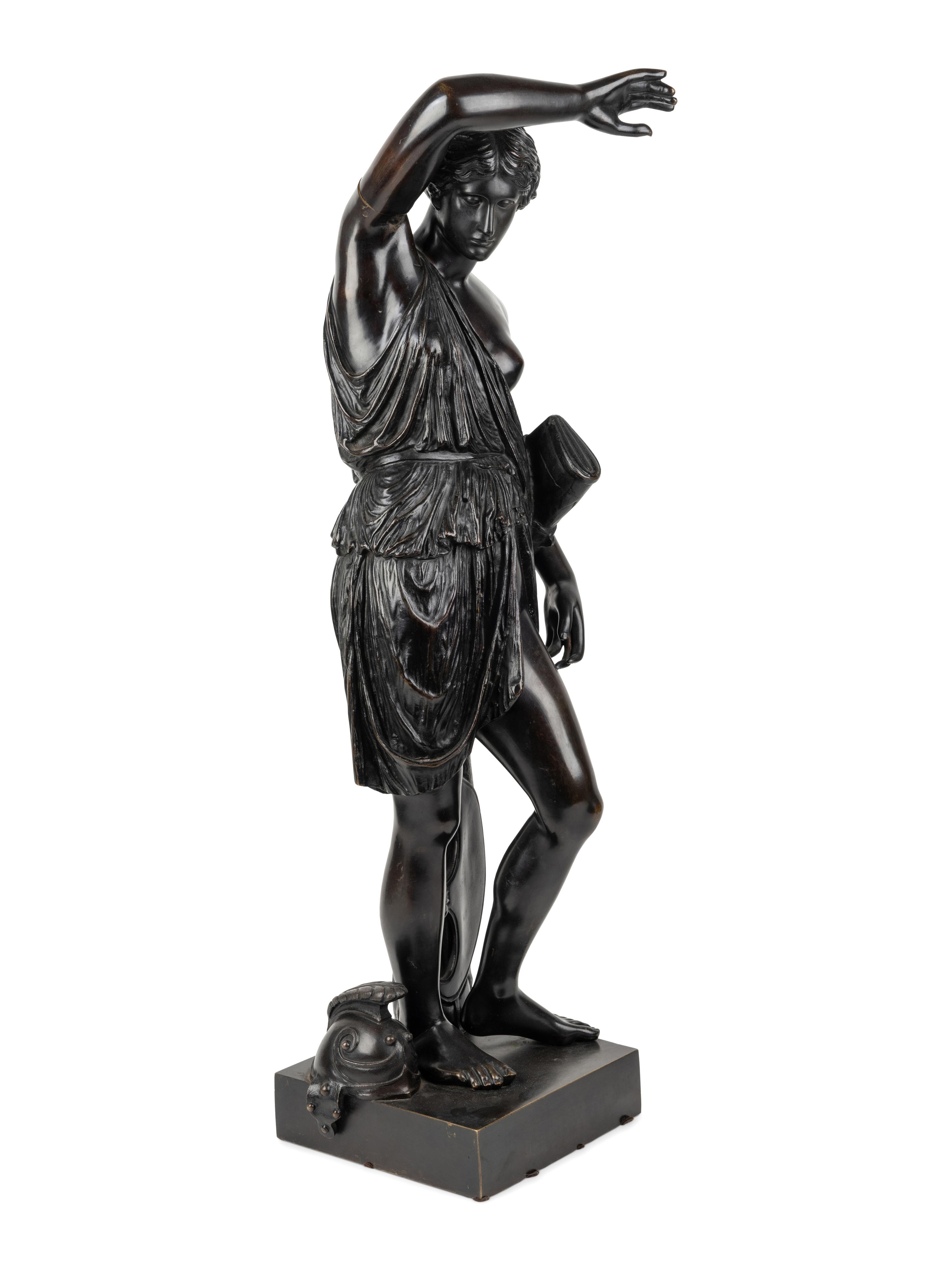 A Continental Bronze Figure of the "Mattei Type" After Phidias