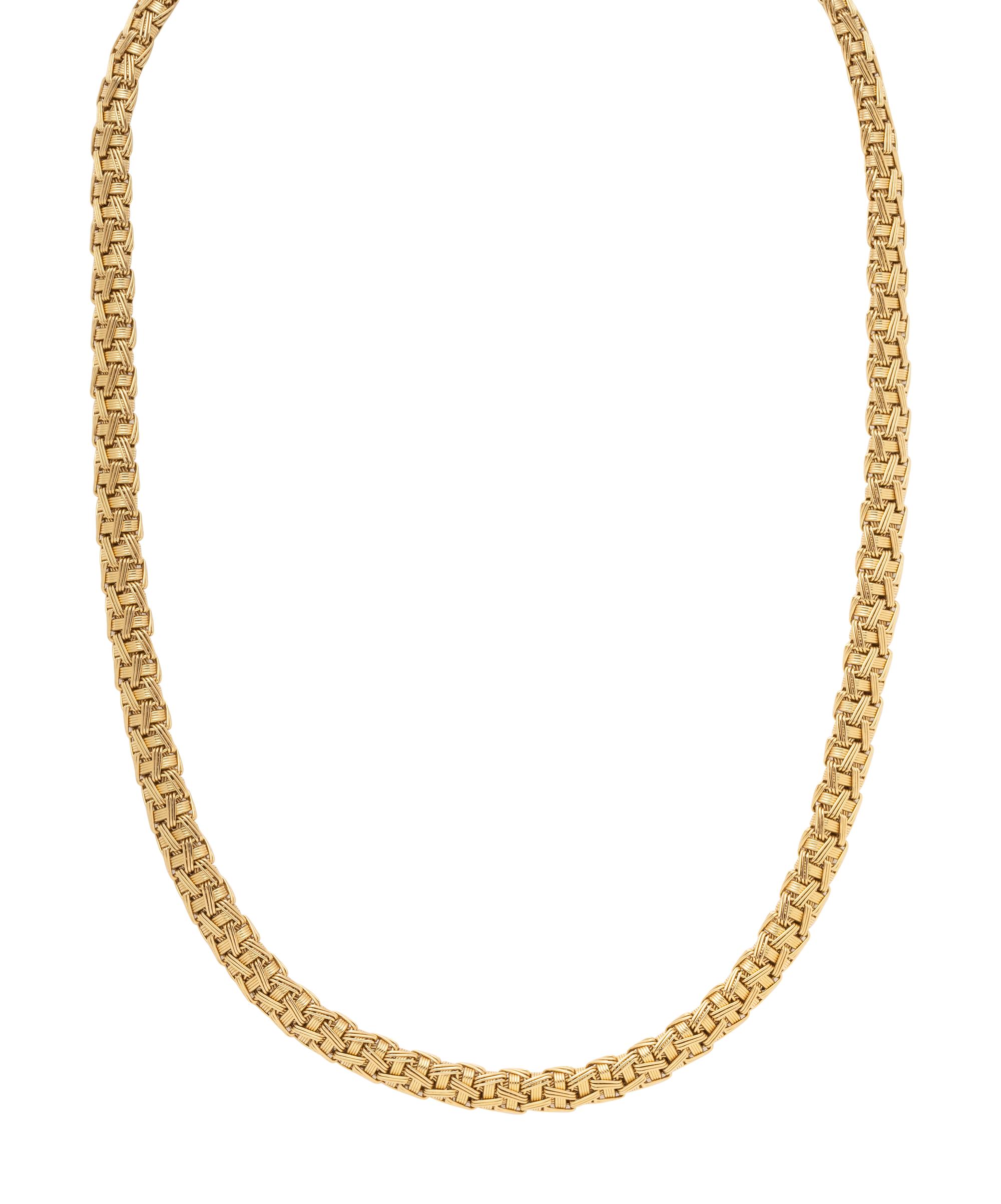YELLOW GOLD NECKLACE