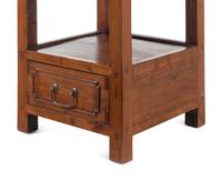 A Chinese Elmwood Side Table